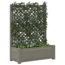 Grand bac avec treille Gris 99,5 x 43 x 133,5 cm PP 638890638890