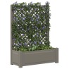 Grand bac avec treille Gris 99,5 x 43 x 133,5 cm PP 638890638890