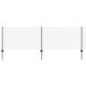 Clôture grillagée avec poteau 25 x 0,8 m Acier recouvert de PVC 638909638909