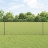 Clôture hexagonale avec poteau 10 x 1 m Acier recouvert de PVC 638912638912