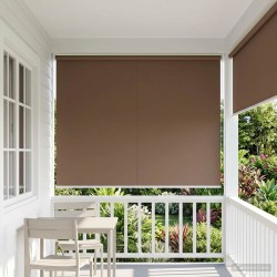 Store roulant extérieur protection UV Taupe Polyester 638919638919