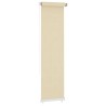 Store roulant d'extérieur couleur crème 65 (l) x 230 (H) cm HDPE 638920638920
