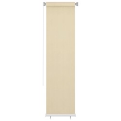 Store roulant d'extérieur couleur crème 65 (l) x 230 (H) cm HDPE 638920638920