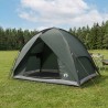 Tente de camping avec un abri imperméable Dôme Vert armée 638925638925