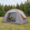 Tente Cabane Gris et orange 300 x 210 x 156 cm Polyester 638929638929