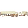 Ensemble de canapés d'extérieur 7 pcs Naturel et Crème 638931638931