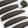 Tapis d'escalier auto-adhésifs 15 pcs Anthracite 638940638940