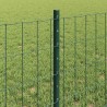 Clôture Euro avec poteau 25 x 0,6 m Acier recouvert de PVC Vert 638943638943