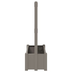 Grand pot avec trellis Gris 99,5 x 43 x 133,5 PP 638945638945