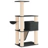 Arbre à chat avec poteaux à griffer en sisal Gris foncé 173 cm 638950638950