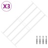 Grille de sécurité pour fenêtres avec 4 barres croisées 3 pcs 638961638961