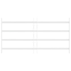 Grille de sécurité pour fenêtres avec 4 barres croisées 3 pcs 638961638961