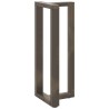 Pieds de table de bar en forme de T, 2 pièces, noir, 40 x 35 x (100-101) cm, acier 638989638989
