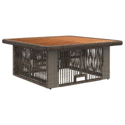 Ensemble de salle à manger pour jardin 3 pcs Gris et Gris foncé 639003639003