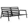Salon de jardin 4 pcs avec coussins Aluminium Gris foncé 639012639012