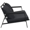Salon de jardin 4 pcs avec coussins Aluminium Gris foncé 639012639012