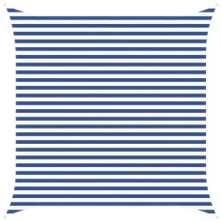 Voile d'ombre Bleu et Blanc 3,6 x 3,6 m 100 % polyester Oxford 639015639015