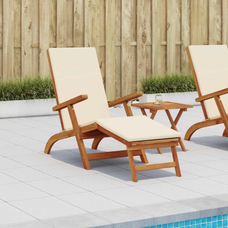 Chaise longue inclinable et pliable 55 x 146 x 91 cm 639017639017