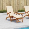 Chaise longue inclinable et pliable 55 x 146 x 91 cm 639017639017