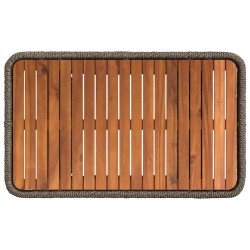 Ensemble de salle à manger pour jardin 3 pcs Gris et Gris foncé 639024639024