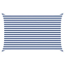 Voile d'ombre Bleu et Blanc 4 x 2,5 m 100 % polyester Oxford 639025639025