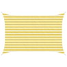 Voile d'ombre Jaune et blanc 2 x 2,5 m HDPE 639026639026