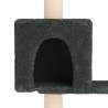 Arbre à chat avec poteaux à griffer en sisal Gris foncé 639036639036