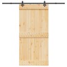 Porte coulissante NARVIK 100 x 210 cm (213,5 cm) 639037639037