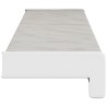 Appui de fenêtre Texture marbre 60 x 15 x 4,5 cm PVC 639042639042