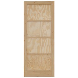 Porte intérieure Naturel 86 x 211 cm Contreplaqué 639047639047