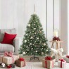 Sapin de Noël artificiel avec 150 LED Vert 150 cm PE et PVC 639051639051