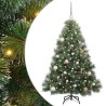Sapin de Noël artificiel avec 150 LED Vert 150 cm PE et PVC 639051639051