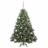 Sapin de Noël artificiel avec 150 LED Vert 150 cm PE et PVC 639051639051