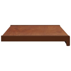 Appui de fenêtre Bois marron 100 x 30 x 4,5 cm PVC 639055639055