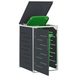 Stockage de bac à déchets for 1 Bin 240L Anthracite 639059639059