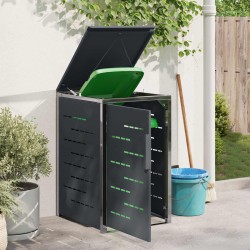 Stockage de bac à déchets for 1 Bin 240L Anthracite 639059639059