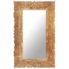 Miroir 80x50 cm Bois de manguier massif 639065639065