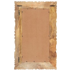 Miroir 80x50 cm Bois de manguier massif 639065639065
