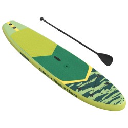 Planche SUP Gonflable avec Voile POSEIDON 330 x 76 x 15 cm Vert 639066639066