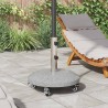 Socle de parasol en granite avec roues pour poteau de 4-5 cm 639072639072