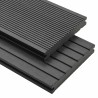 Planche de terrasse 6 pcs Gris WPC 639079639079