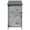 Abri de jardin Gris 59,5 x 56 x 113,5 cm Bois de Sapin Massif 639083639083