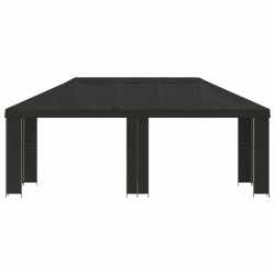 Abri de jardin 6 x 3 m Anthracite Polyester et Acier 190 639085639085