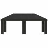 Abri de jardin 6 x 3 m Anthracite Polyester et Acier 190 639085639085