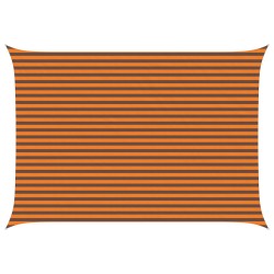 Voile d'ombre Orange et marron 5 × 3,5 m 100 % polyester Oxford 639088639088