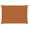 Voile d'ombre Orange et marron 5 × 3,5 m 100 % polyester Oxford 639088639088