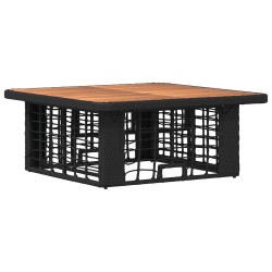 Ensemble de salle à manger pour jardin 3 pcs Noir et gris 639094639094
