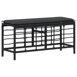 Ensemble de salle à manger pour jardin 3 pcs Noir et gris 639094639094