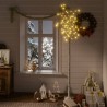 Sapin de Noël 220 LED blanc chaud Saule 2,2 m Int/Ext 639099639099