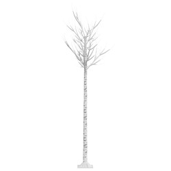 Sapin de Noël 220 LED blanc chaud Saule 2,2 m Int/Ext 639099639099